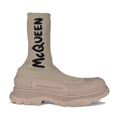 Boots McQ Alexander McQueen Bottines Tread Slick Graffiti Beige 42,43,45 Heren Boots McQ Alexander McQueen Bottines Tread Slick Graffiti Beige 42,43,45 Heren