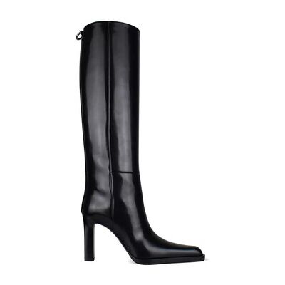 Bottes à talon Saint Laurent Bottes Nina Noir 37,37 1/2 Dames Bottes à talon Saint Laurent Bottes Nina Noir 37,37 1/2 Dames