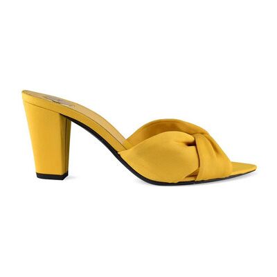 Mules Saint Laurent Mules Franciane Jaune 39,39 1/2,40 Dames Mules Saint Laurent Mules Franciane Jaune 39,39 1/2,40 Dames