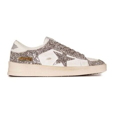 Golden Goose Baskets Argenté & Blanc Stardan - 80185 - Baskets Golden Goose Baskets Argenté & Blanc Stardan - 80185 - Baskets
