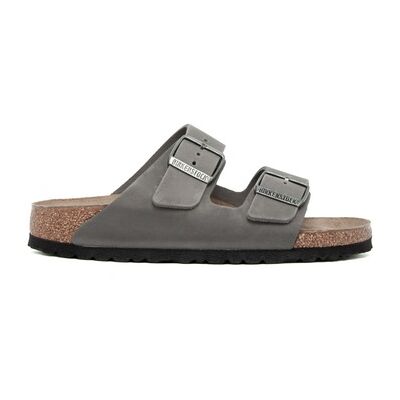 Sandales plates BIRKENSTOCK ARIZONA OILED LEATHER 1027026 Gris 36,37,38,39 Dames Sandales plates BIRKENSTOCK ARIZONA OILED LEATHER 1027026 Gris 36,37,38,39 Dames