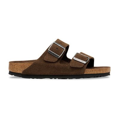 Sandales plates BIRKENSTOCK ARIZONA SFB SUE LEATH CARAFE TONAL 1031640 Marron 37,39,40 Dames Sandales plates BIRKENSTOCK ARIZONA SFB SUE LEATH CARAFE TONAL 1031640 Marron 37,39,40 Dames