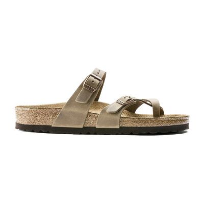 Sandales plates BIRKENSTOCK MAYARI OILED LEATH TABACCO BROWN 1011433 Marron 36,37,38,39,40,41 Dames Sandales plates BIRKENSTOCK MAYARI OILED LEATH TABACCO BROWN 1011433 Marron 36,37,38,39,40,41 Dames