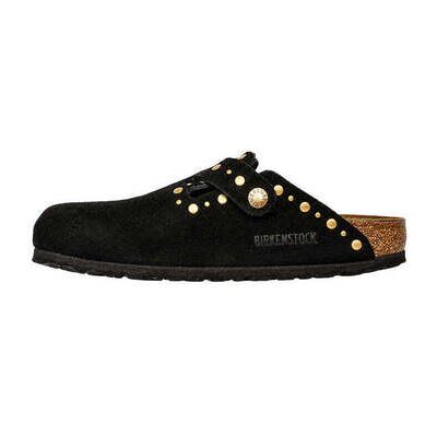 Mules BIRKENSTOCK Chausson Femme BOSTON RIVETS LEVE S Noir 36,37,38,39,40,41,42,43 Dames Mules BIRKENSTOCK Chausson Femme BOSTON RIVETS LEVE S Noir 36,37,38,39,40,41,42,43 Dames