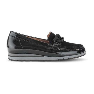 Ballerines Gabor Ballerines en cuir vernis à talon compensé Noir 40 1/2,41,42,42 1/2 Dames Ballerines Gabor Ballerines en cuir vernis à talon compensé Noir 40 1/2,41,42,42 1/2 Dames