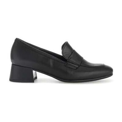 Mocassins Gabor Trotteurs en cuir lisse à talon décroché block Noir 38 1/2,39 Dames Mocassins Gabor Trotteurs en cuir lisse à talon décroché block Noir 38 1/2,39 Dames