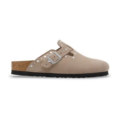 Sabots BIRKENSTOCK BOSTON RIVET Beige 37,38,39,40,41 Dames Sabots BIRKENSTOCK BOSTON RIVET Beige 37,38,39,40,41 Dames