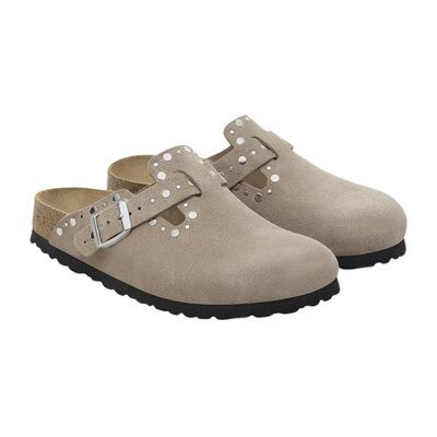 Mules BIRKENSTOCK Mocassins Boston daim Beige 36,37,38,39,40,41 Dames Mules BIRKENSTOCK Mocassins Boston daim Beige 36,37,38,39,40,41 Dames