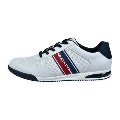 Baskets basses Bugatti Men's White Fashion Sneakers Blanc 41,42,43,44,45,46 Heren Baskets basses Bugatti Men's White Fashion Sneakers Blanc 41,42,43,44,45,46 Heren