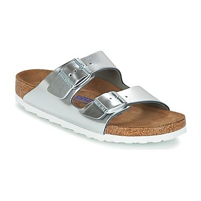 Mules BIRKENSTOCK Arizona Soft Footbed Argenté 36,37,38,39,40,41,42,35 Dames Mules BIRKENSTOCK Arizona Soft Footbed Argenté 36,37,38,39,40,41,42,35 Dames