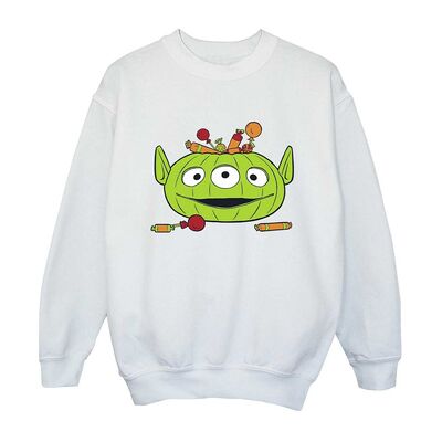 Sweatshirts Disney Alien Pumpkin Basket Blanc 3 / 4 ans,5 / 6 ans,7 / 8 ans,12 ans Meisjes Sweatshirts Disney Alien Pumpkin Basket Blanc 3 / 4 ans,5 / 6 ans,7 / 8 ans,12 ans Meisjes