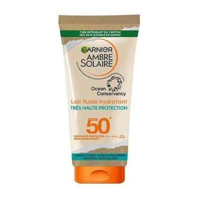 Garnier Ambre Solaire SPF 50+ Lotion Hydratante Protection UV - Protection Solaire Garnier Ambre Solaire SPF 50+ Lotion Hydratante Protection UV - Protection Solaire