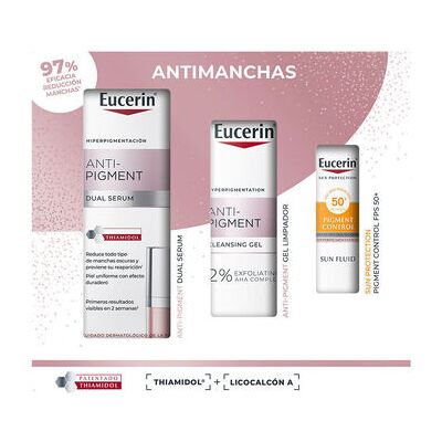 Soins ciblés Eucerin Coffret Double Sérum Anti-pigmentation 3 Pièces Unique Dames Soins ciblés Eucerin Coffret Double Sérum Anti-pigmentation 3 Pièces Unique Dames