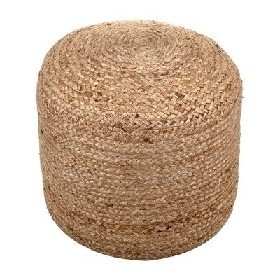 Pouf Rond en Jute Signes Grimalt - Naturel Pouf Rond en Jute Signes Grimalt - Naturel