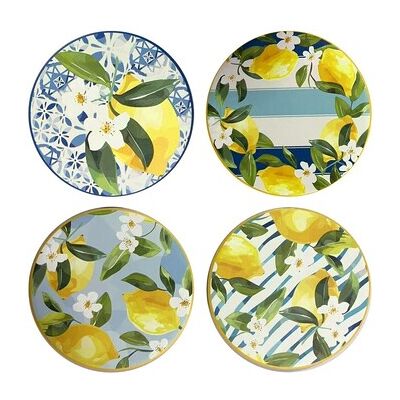 Set de table Signes Grimalt Dessous De Plat 4U Jaune Unique Dames Set de table Signes Grimalt Dessous De Plat 4U Jaune Unique Dames