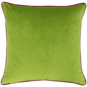 Riva Home Meridian Housse de Coussin Vert/Rose Foncé - Taie d'oreiller Riva Home Meridian Housse de Coussin Vert/Rose Foncé - Taie d'oreiller