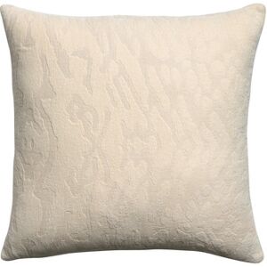 Coussin beige INES Vivaraise - Housse amovible 45x45 cm Coussin beige INES Vivaraise - Housse amovible 45x45 cm