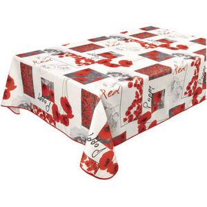 Serviettes de table Nappes, Sets de table Habitable POPPY Blanc 140x250 cm Heren Serviettes de table Nappes, Sets de table Habitable POPPY Blanc 140x250 cm Heren