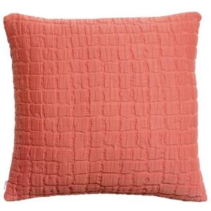 Housse de coussin rose Swami stonewashed - 45x45 cm Housse de coussin rose Swami stonewashed - 45x45 cm