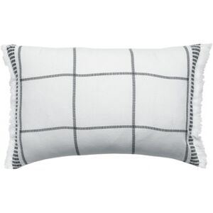 Housse de Coussin Vivaraise Zeff Diana - Blanc - 40x65 cm Housse de Coussin Vivaraise Zeff Diana - Blanc - 40x65 cm