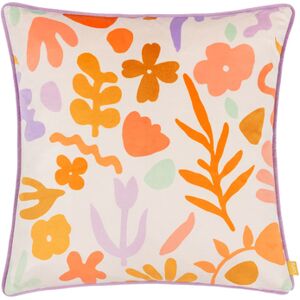 Housse de Coussin Velours Doodles Furn Amelie - 43cm x 43cm - Design Floral Housse de Coussin Velours Doodles Furn Amelie - 43cm x 43cm - Design Floral