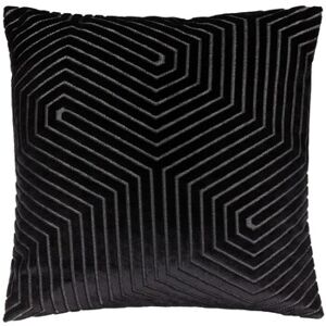 Housses de coussins Paoletti 55 cm x 55 cm RV2858 Noir Unique Heren Housses de coussins Paoletti 55 cm x 55 cm RV2858 Noir Unique Heren