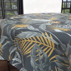 Soleil d'ocre TROPIC Nappe ronde imperméable 180cm Soleil d'ocre TROPIC Nappe ronde imperméable 180cm