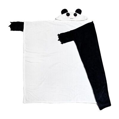 SH0P&CITY Panda Poncho en Fleece - Poncho SH0P&CITY Panda Poncho en Fleece - Poncho