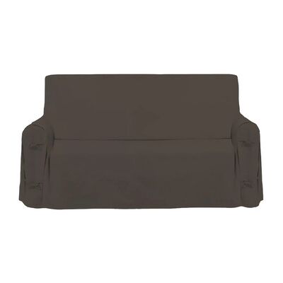 Housse de canapé en coton SH0P&CITY - Taupe Housse de canapé en coton SH0P&CITY - Taupe