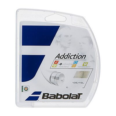 Accessoire sport Babolat CORDAGE DE TENNIS ADDICTION 12M - Naturel - 130/135 Multicolore Unique Heren Accessoire sport Babolat CORDAGE DE TENNIS ADDICTION 12M - Naturel - 130/135 Multicolore Unique Heren