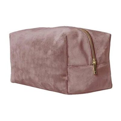 Sac d'accessoires en velours Quartz Rose - Sac d'accessoires Sac d'accessoires en velours Quartz Rose - Sac d'accessoires