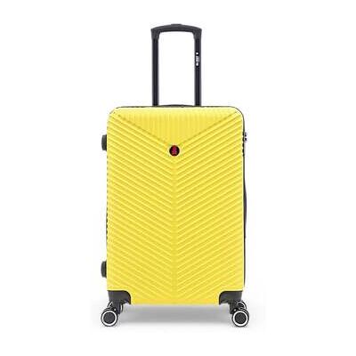 Valise Bluestar Valise Taille Moyenne Rigide GAITE Jaune Unique Dames Valise Bluestar Valise Taille Moyenne Rigide GAITE Jaune Unique Dames