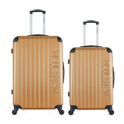 Valise Bluestar - Lot de 2 -BUCAREST Rose Unique Dames Valise Bluestar - Lot de 2 -BUCAREST Rose Unique Dames