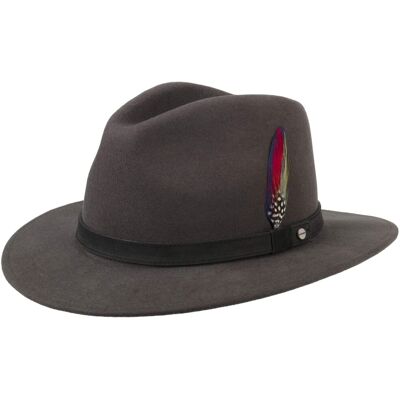 Chapeau Yutan en Feutre Laine by Stetson serpent XXL (62-63 cm) Chapeau Yutan en Feutre Laine by Stetson serpent XXL (62-63 cm)