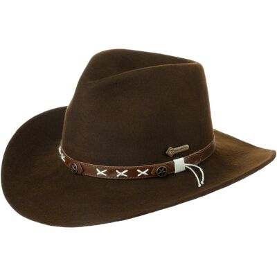 Chapeau Smokey Ranger by Scippis marron L (58-59 cm) Chapeau Smokey Ranger by Scippis marron L (58-59 cm)
