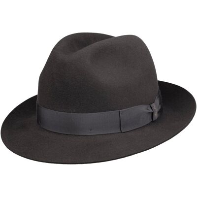 Chapeau Georgio en Feutre by Borsalino gris 62 cm Chapeau Georgio en Feutre by Borsalino gris 62 cm