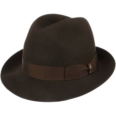 Chapeau Georgio en Feutre by Borsalino marron foncé 56 cm Chapeau Georgio en Feutre by Borsalino marron foncé 56 cm