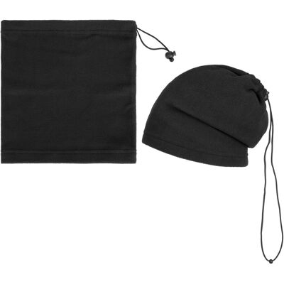 Hoedshop.be Écharpe-Bonnet Hotty noir One Size Hoedshop.be Écharpe-Bonnet Hotty noir One Size