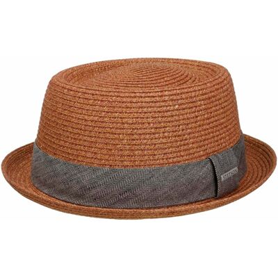 Chapeau Robstown Toyo Pork Pie by Stetson rouille M (56-57 cm) Chapeau Robstown Toyo Pork Pie by Stetson rouille M (56-57 cm)