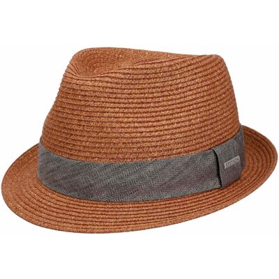 Chapeau Reidton Toyo Trilby by Stetson rouille S (54-55 cm) Chapeau Reidton Toyo Trilby by Stetson rouille S (54-55 cm)