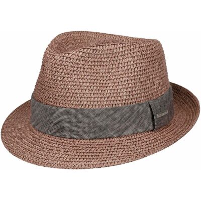 Chapeau Reidton Toyo Trilby by Stetson vieuxrose XL (60-61 cm) Chapeau Reidton Toyo Trilby by Stetson vieuxrose XL (60-61 cm)