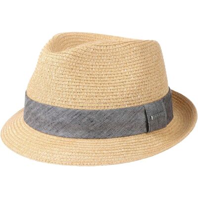 Chapeau Reidton Toyo Trilby by Stetson nature L (58-59 cm) Chapeau Reidton Toyo Trilby by Stetson nature L (58-59 cm)
