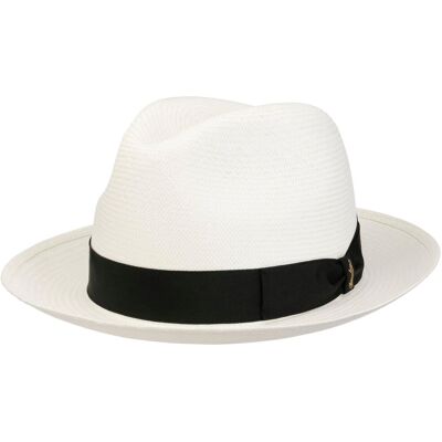 Chapeau Panama Black Small by Borsalino nature-noir 55 cm Chapeau Panama Black Small by Borsalino nature-noir 55 cm