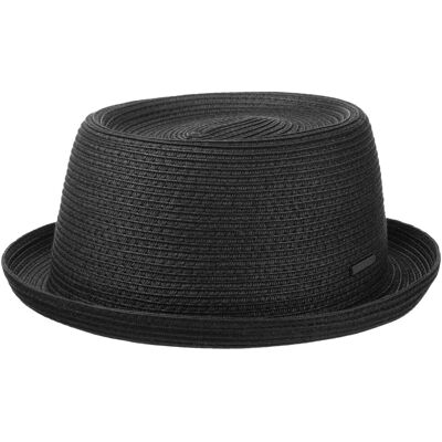 Chapeau Dawson Pork Pie by Stetson noir M (56-57 cm) Chapeau Dawson Pork Pie by Stetson noir M (56-57 cm)