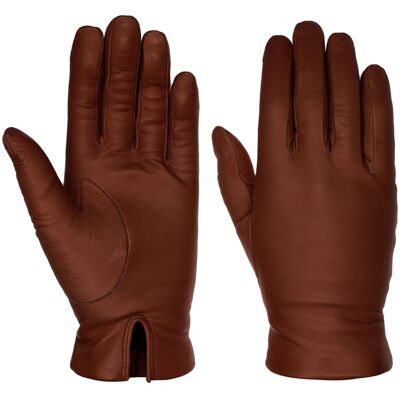 Gants pour Femme en Cuir Nappa by Caridei marron 8 1/2 HS Gants pour Femme en Cuir Nappa by Caridei marron 8 1/2 HS