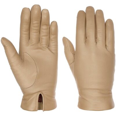 Gants pour Femme en Cuir Nappa by Caridei beige 7 1/2 HS Gants pour Femme en Cuir Nappa by Caridei beige 7 1/2 HS