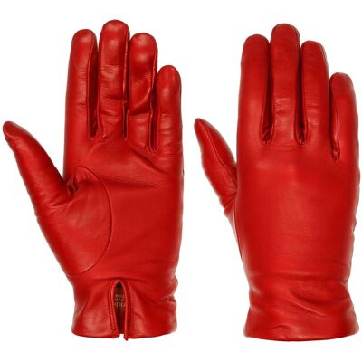 Gants pour Femme en Cuir Nappa by Caridei rouge 8 1/2 HS Gants pour Femme en Cuir Nappa by Caridei rouge 8 1/2 HS