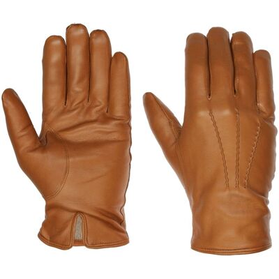 Gants pour Homme en Cuir Nappa by Caridei camel 8 1/2 HS Gants pour Homme en Cuir Nappa by Caridei camel 8 1/2 HS