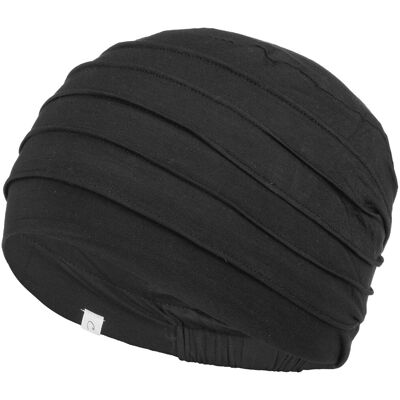 Turban Yoga Uni Bamboo by Christine Headwear noir One Size Turban Yoga Uni Bamboo by Christine Headwear noir One Size