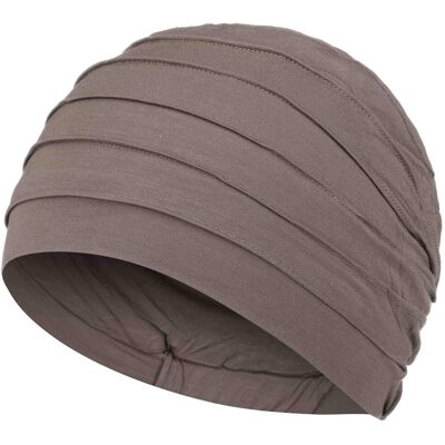 Turban Yoga Uni Bamboo by Christine Headwear taupe One Size Turban Yoga Uni Bamboo by Christine Headwear taupe One Size
